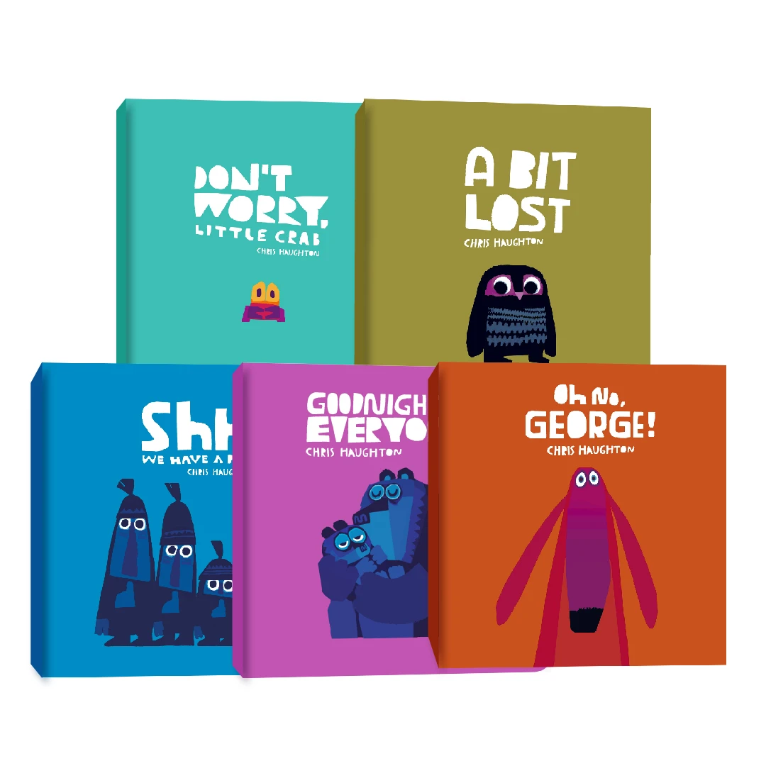 【微瑕】Chris Haughton set board books 纸板 原版引进