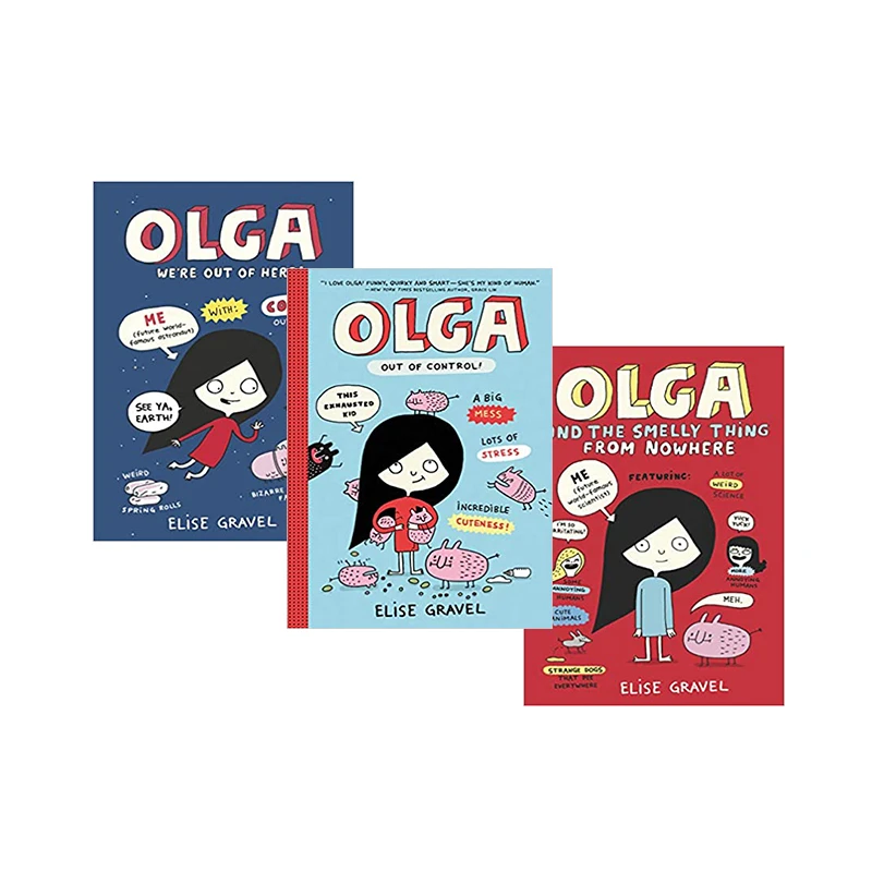 筑桥【微瑕】Olga系列绘本 平装原版引进