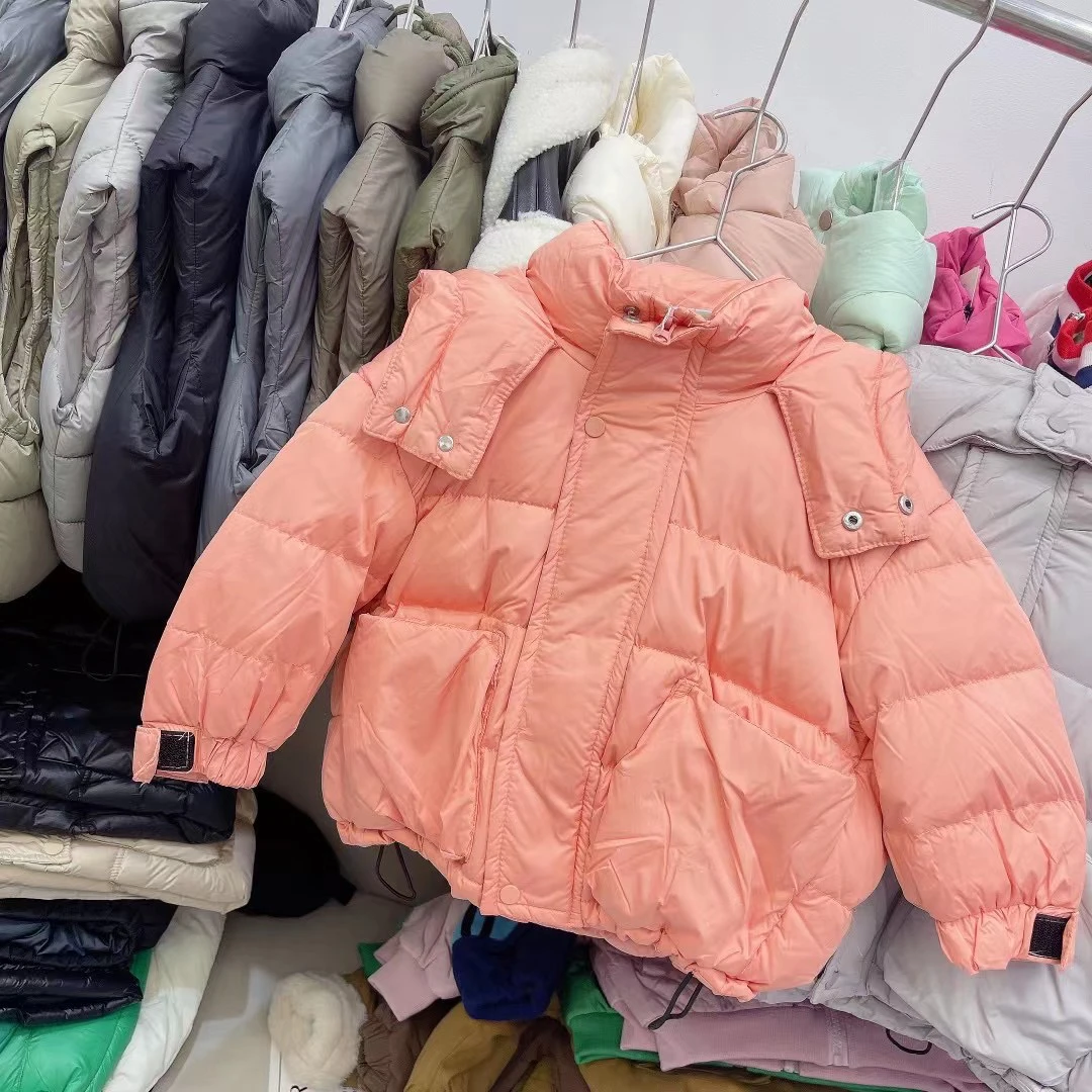 韩版女童羽绒服冬季白羽绒外套