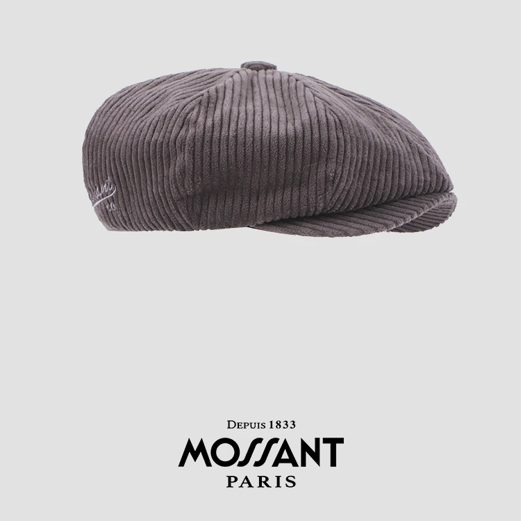 MOSSANT AW25秋冬新款灯芯绒云朵帽