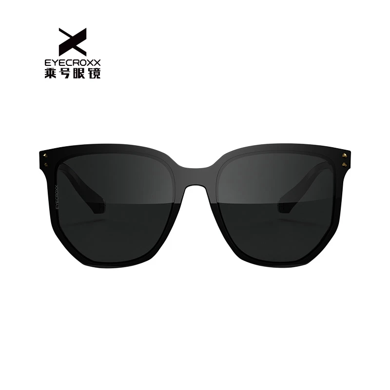 【钻石平面框】 EYECROXX乘号潮酷网红太阳镜大脸显瘦