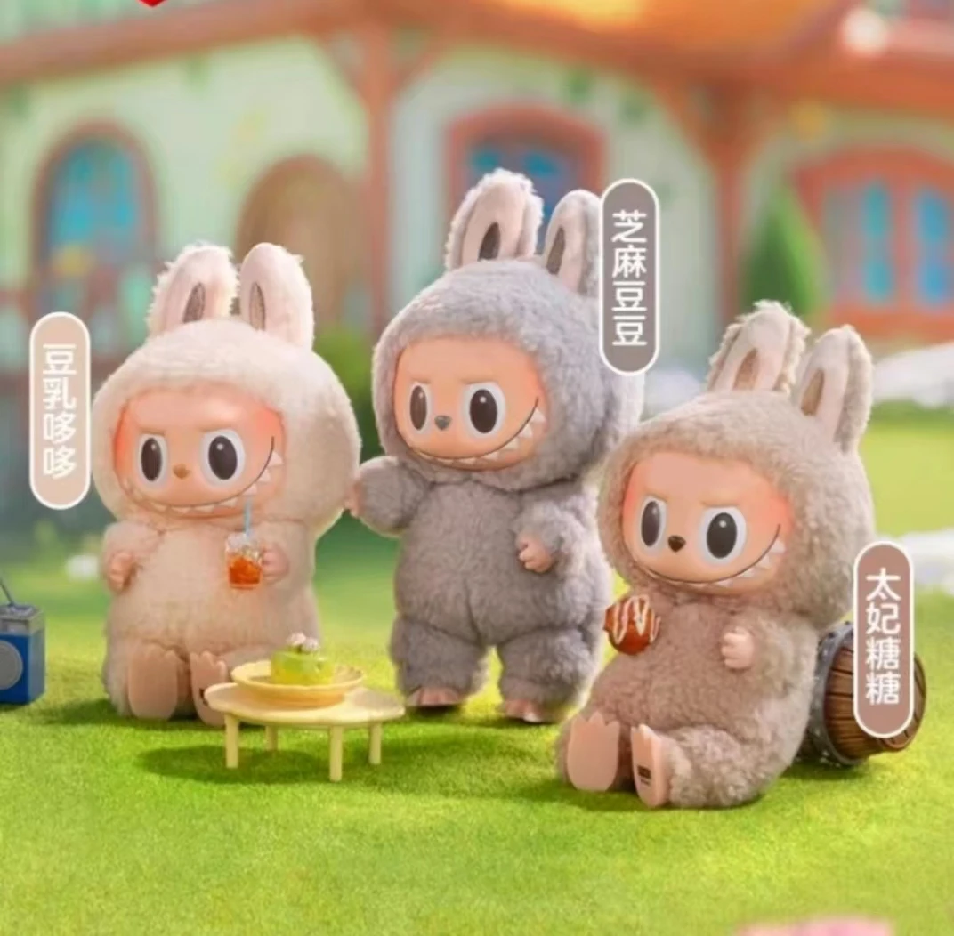 【默认拆盒拆袋】心动马卡龙搪胶脸毛绒盲盒