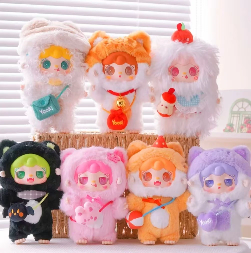 【啵啵代拆】氧氧yoki二代喵喵幼儿园系列毛绒盲盒