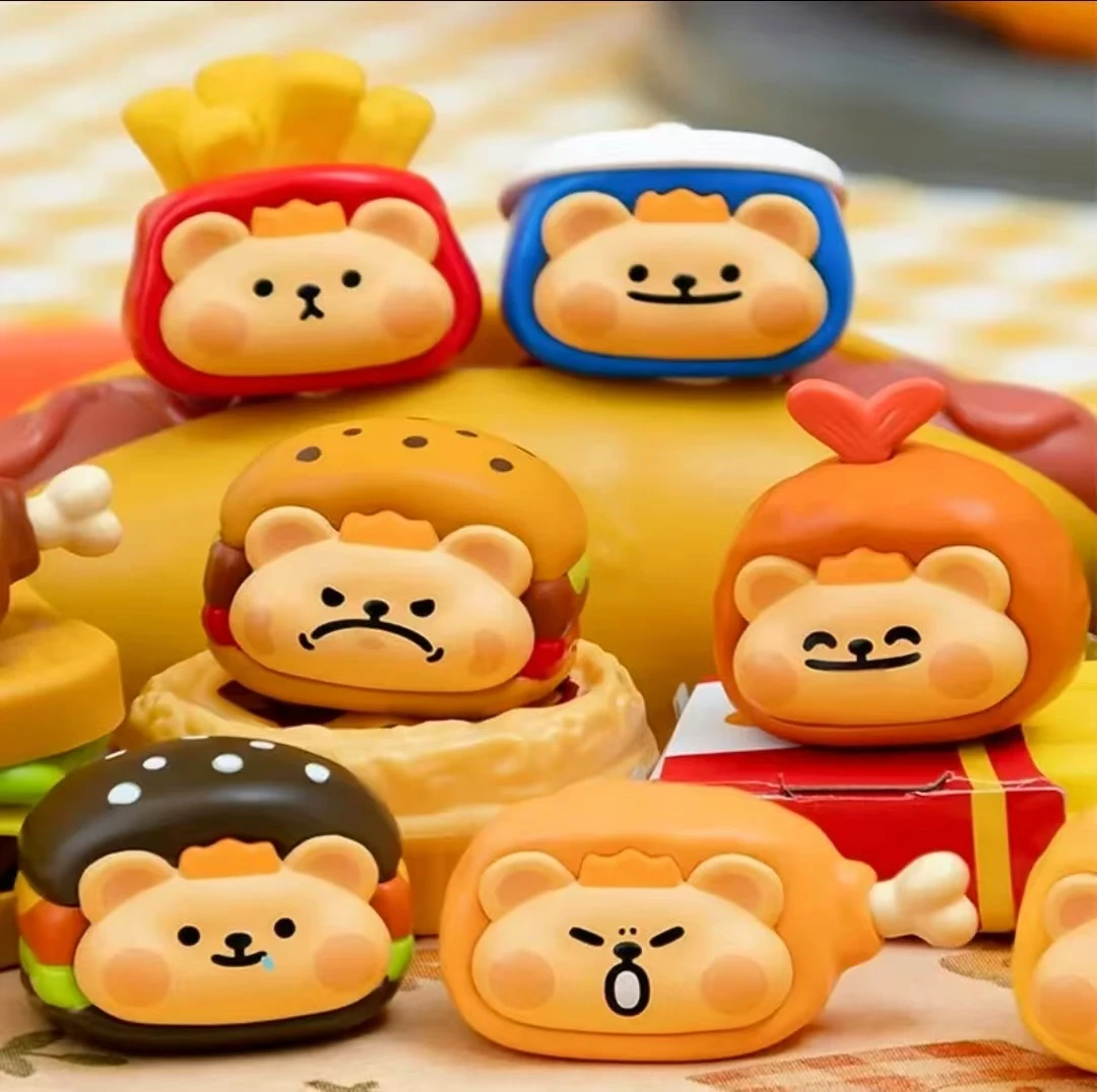 【默认拆盒拆袋】小熊虫快乐餐糖果萌粒