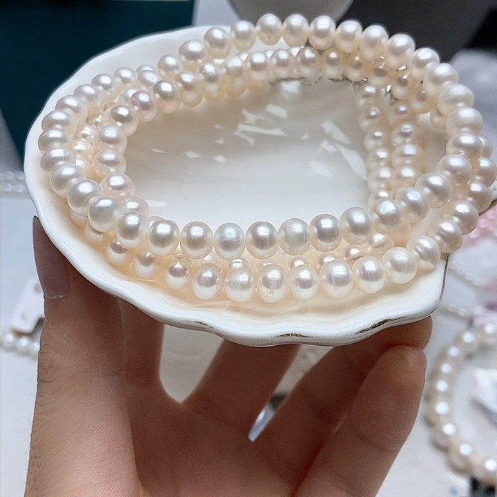 淡水珍珠颈饰未镶嵌