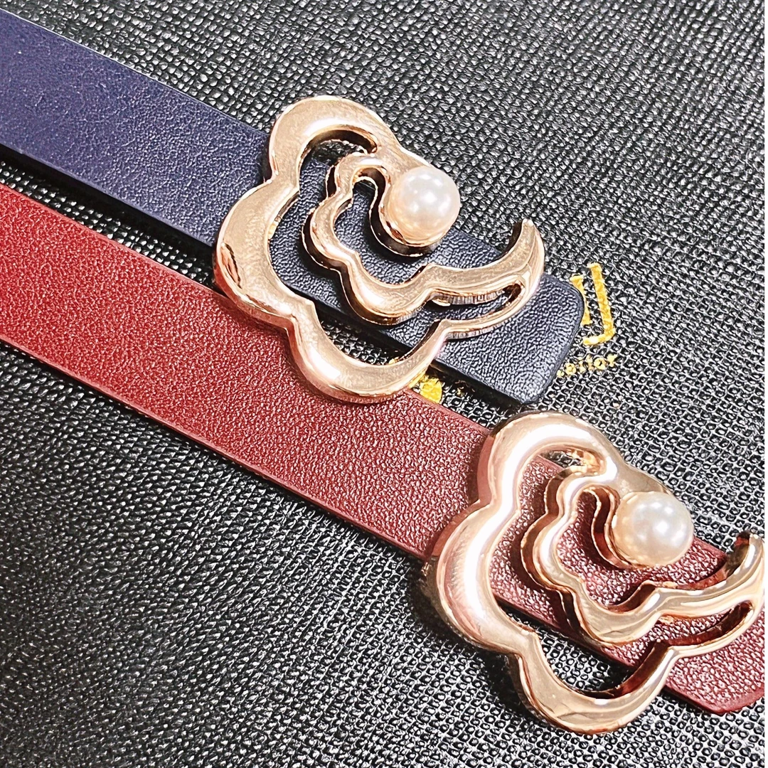 女士真皮精致百搭腰带轻奢高档时尚 回家过年必备