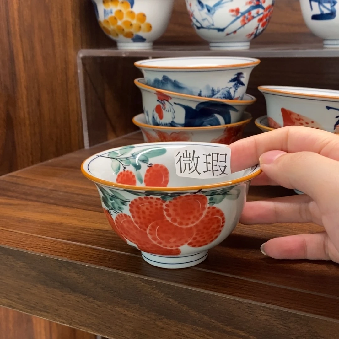 釉下老陶泥手工绘制