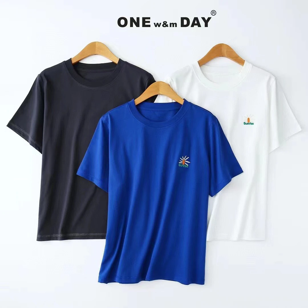 帽之都休闲刺绣短袖T恤440186