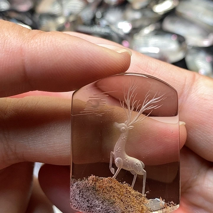 水晶裸石定制未镶嵌