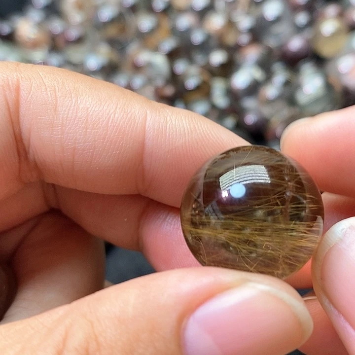 水晶裸石定制不打孔未镶嵌