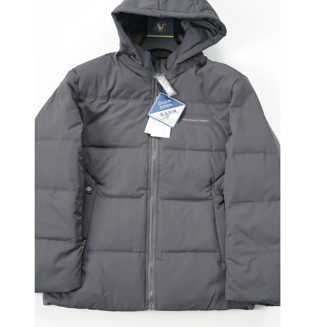 1599外套男士男款羽绒服短款连帽保暖男装