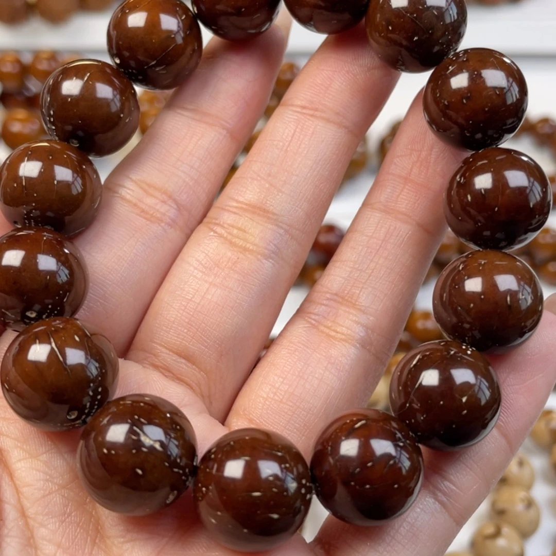 【闪购商品】紫金鼠手串大瑕疵15尺寸练手款