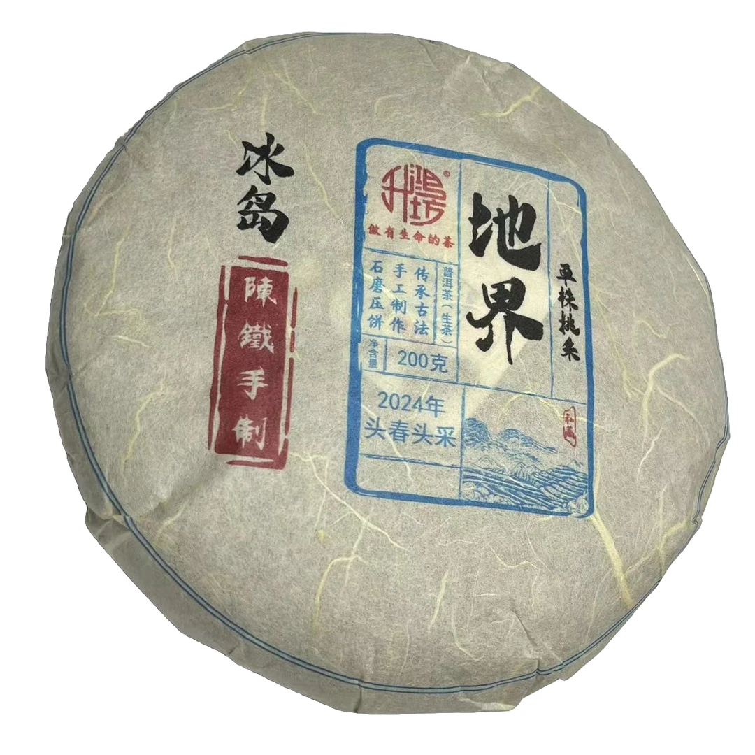 升鸿坊镇店宝冰岛地界单株挑采2024年头春4月10日采摘掌柜手工制