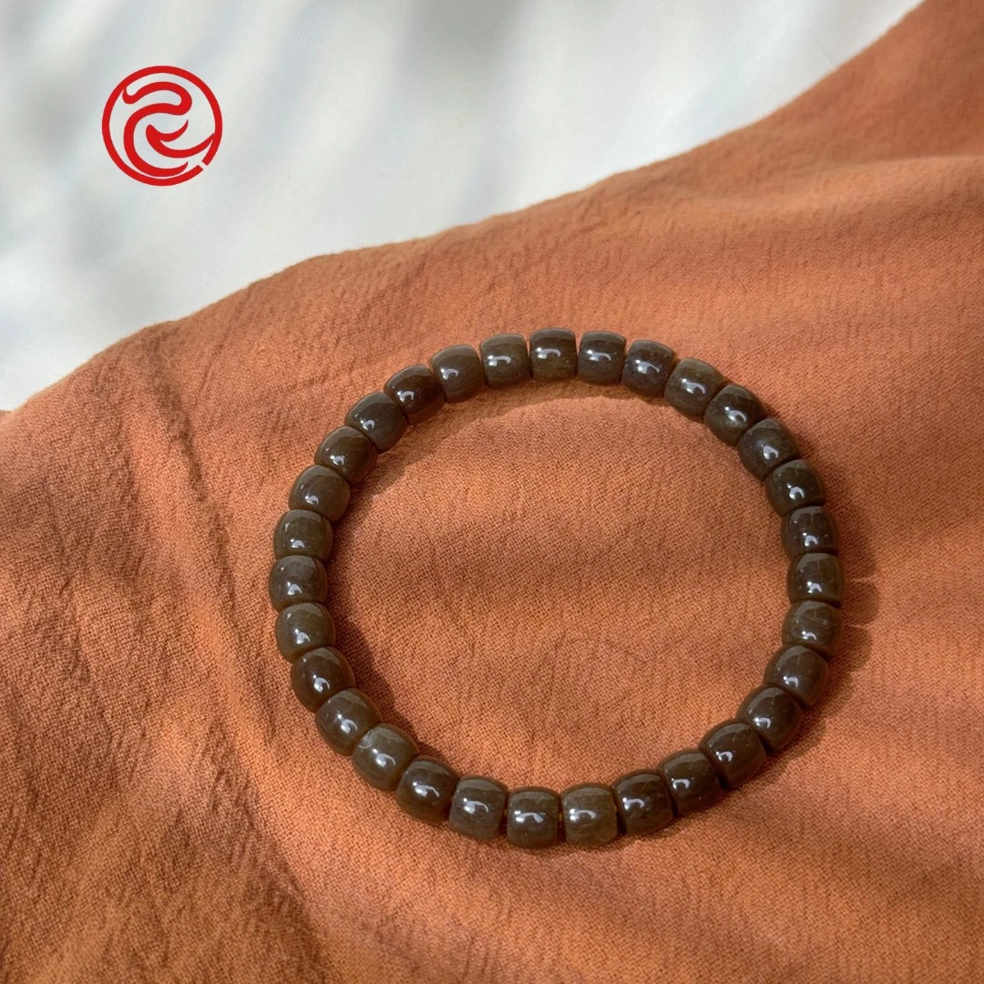 大魔王李栋 LD 和田玉手串 0055 多样性发货发其一