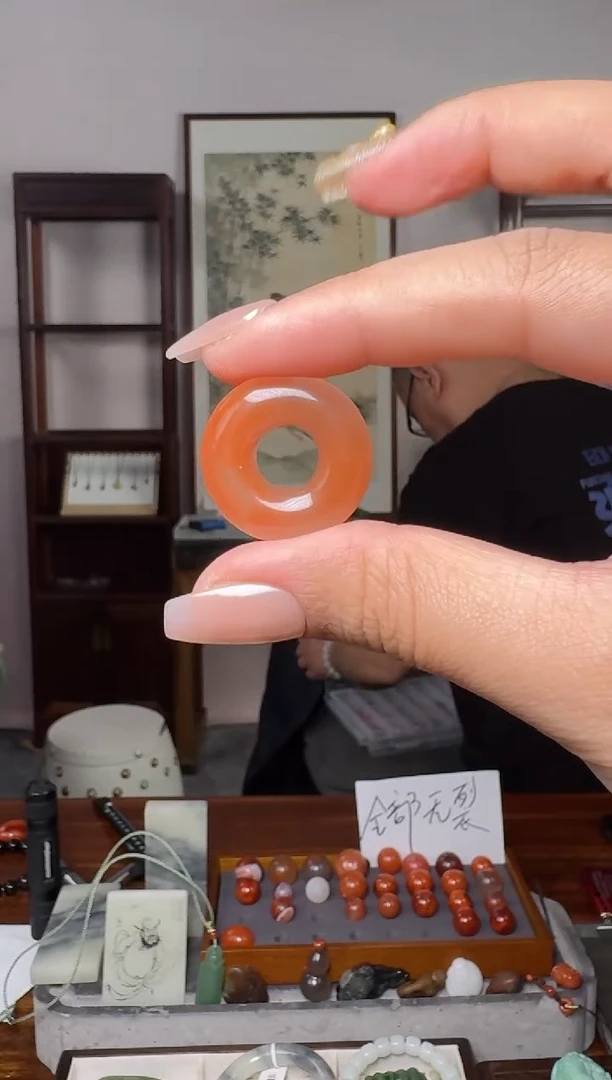 【闪购商品】南红玛瑙挂件未镶嵌1071