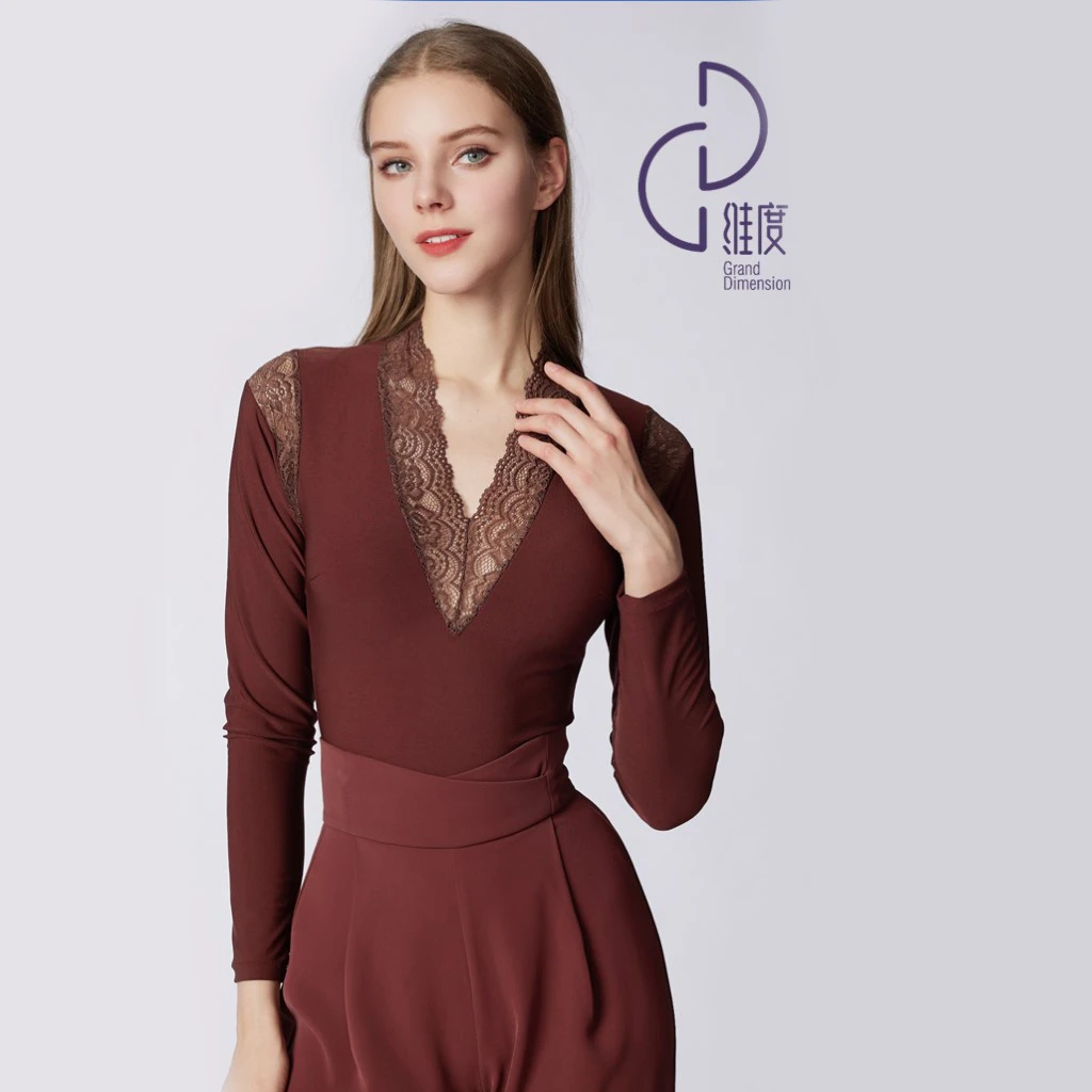 【维度舞服】Y275 女士上衣摩登舞衣拉丁舞练习服赛服溯源好物