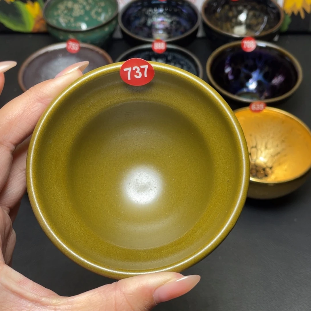 茶盏737 建窑建盏茶盏