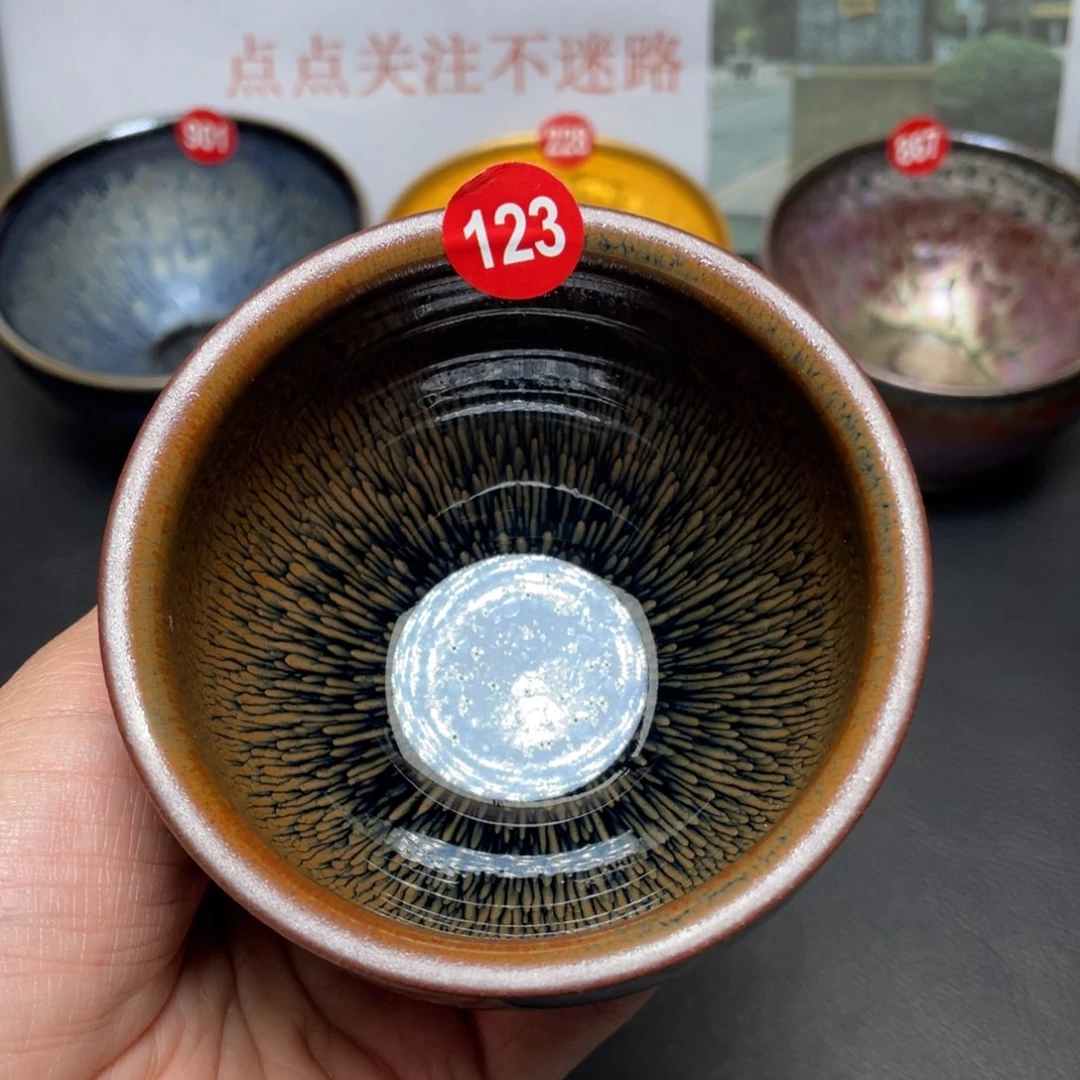 茶盏亲*的123 建窑建盏茶盏微瑕