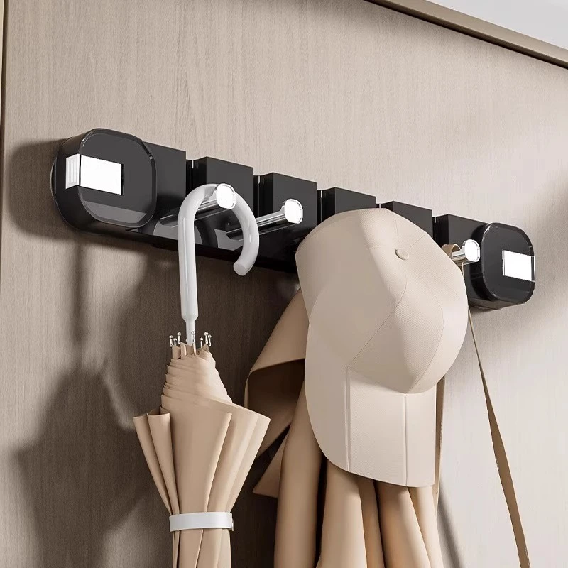 吸盘门后挂钩粘钩挂衣架免打孔强力承重壁挂粘胶钩子入户门置物架