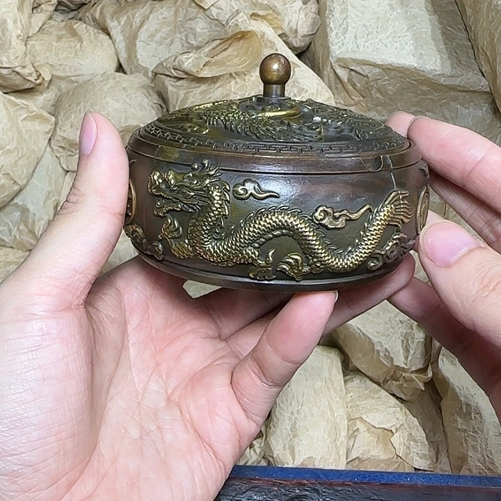 铜质工艺把玩摆件