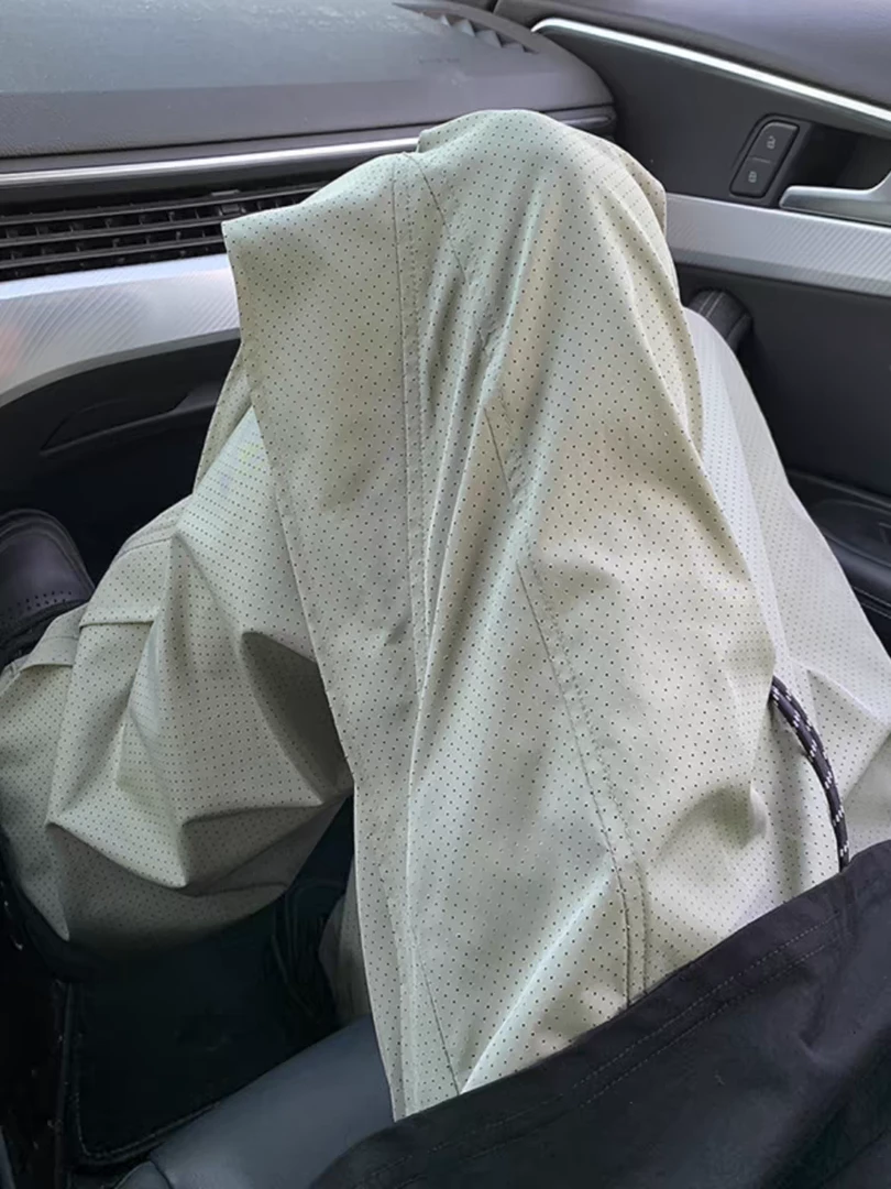 美式网眼速干工装裤男款夏季网格透气伞兵裤子户外登山机能冲锋裤