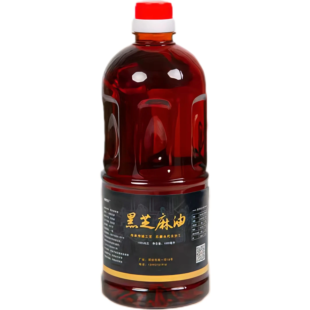 黑芝麻香油小磨香油醇香无添加农家自榨月子油家用调味油在家香醇