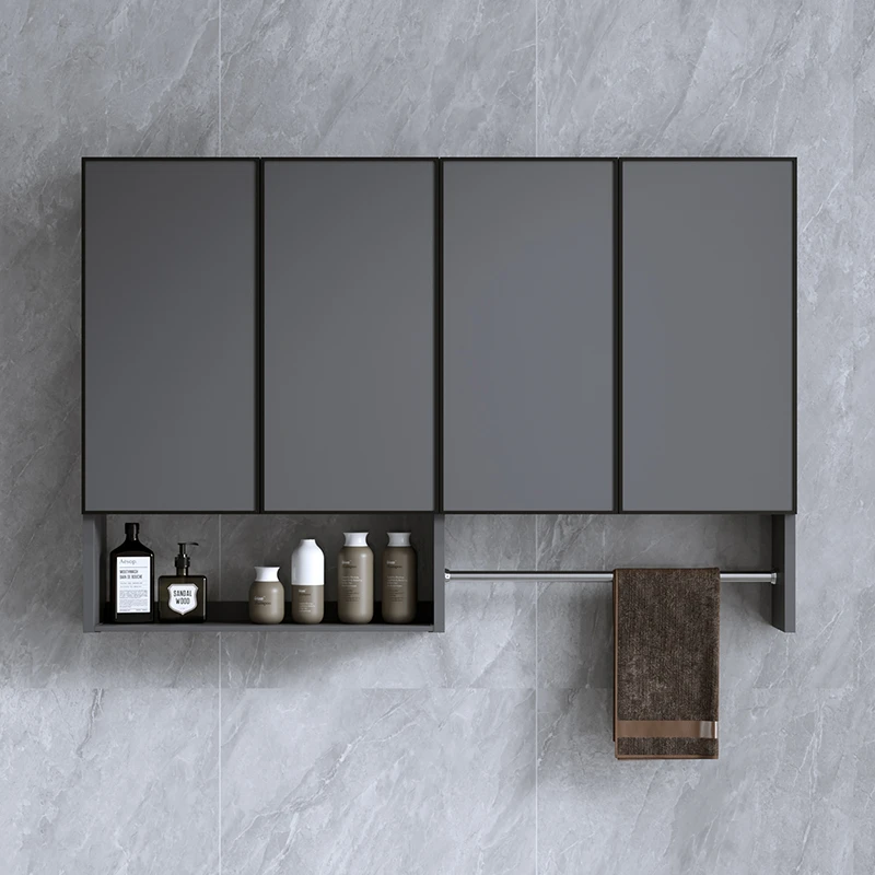 【洗衣机吊柜】现代简约太空铝吊柜墙上置物架储物柜挂柜阳台壁柜