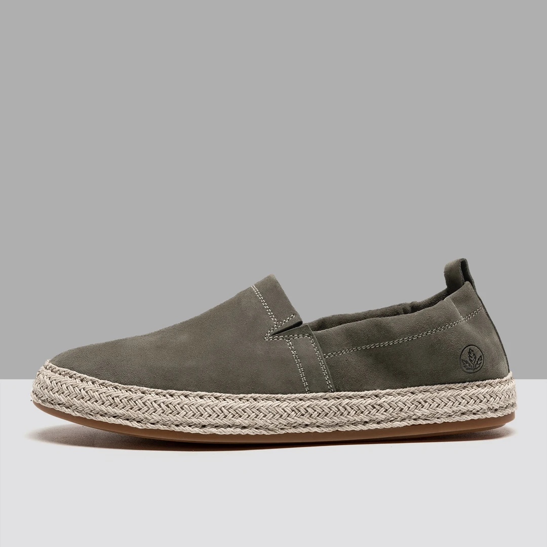 Leaveland/枫叶秋冬百搭男鞋防泼水驾车鞋一脚蹬乐福鞋男E3002