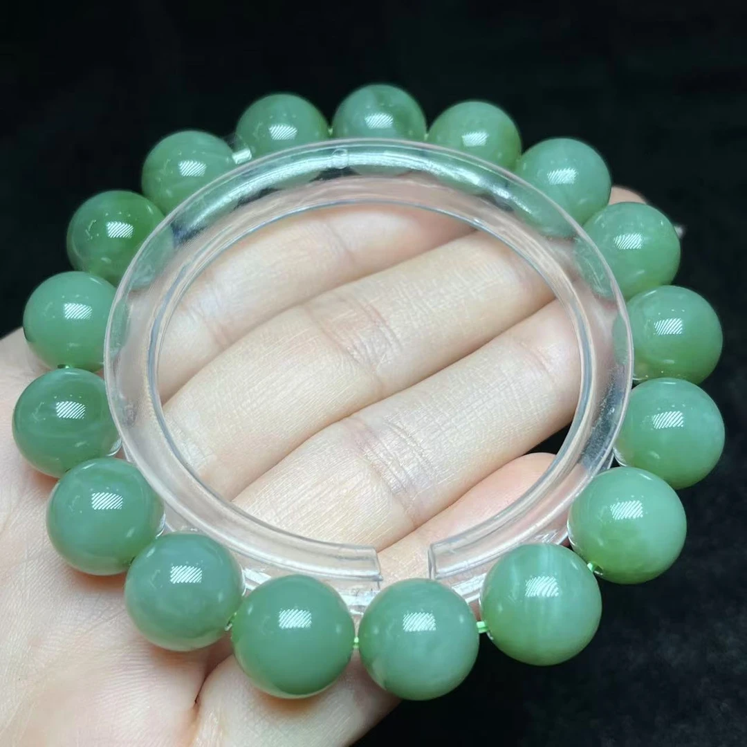 【善玉堂】和田玉单圈手串Y16061【尺寸12mm】多样性发一