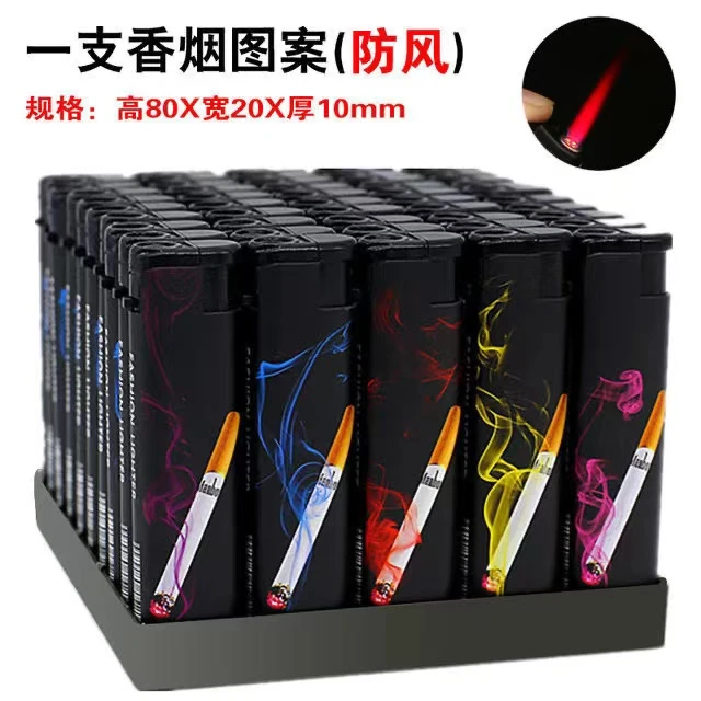批发一次性防风打火机加厚防爆超市便利店批发家用点火器工厂直发
