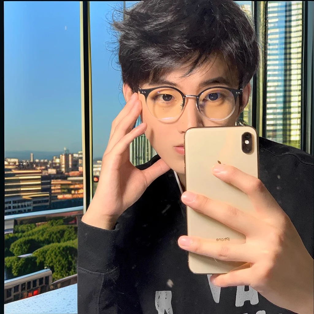 超轻近视眼镜框男款痞帅日系圆框防蓝光配度数显脸小素颜平光镜女