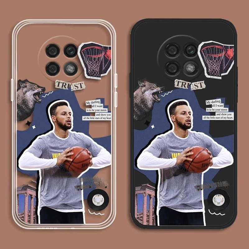 华为荣耀x20手机壳篮球库里创意潮牌个性全包防摔磨砂硅胶软壳保
