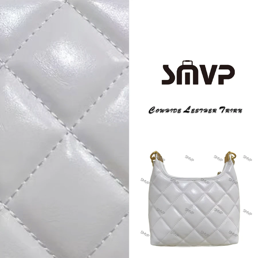 SMVP手工真皮女包 O包小号 10668 白色