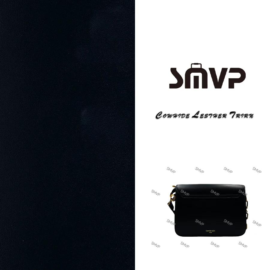 SMVP手工真皮女包 豆腐包 0023-1 黑色