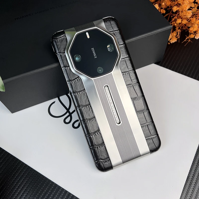 适用华为mate60RS非凡大师手机壳超薄电镀新款潮牌全包防摔保护壳
