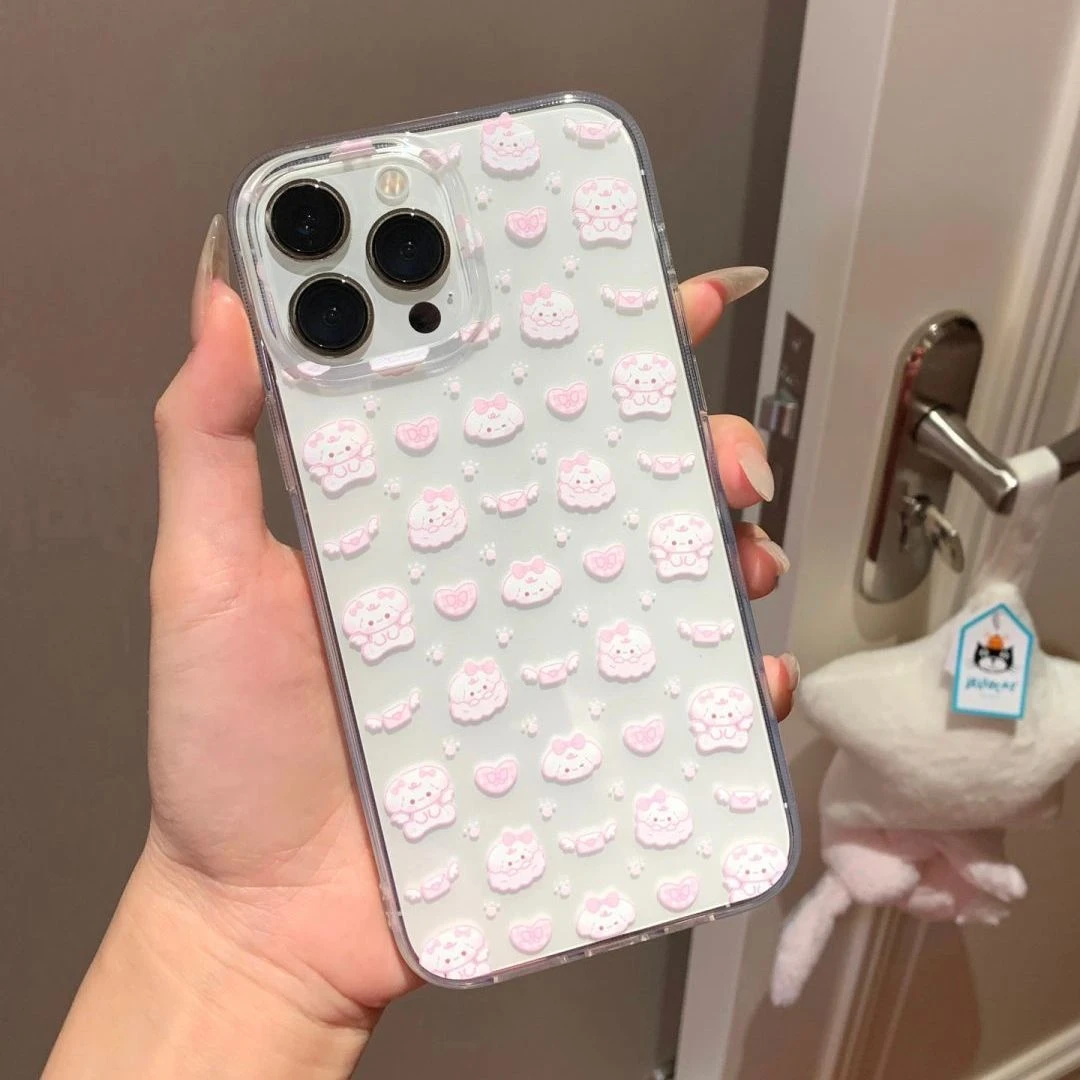 满屏美乐蒂iPhone14promax手机壳11透明xs可爱12/13pro软壳xr防摔