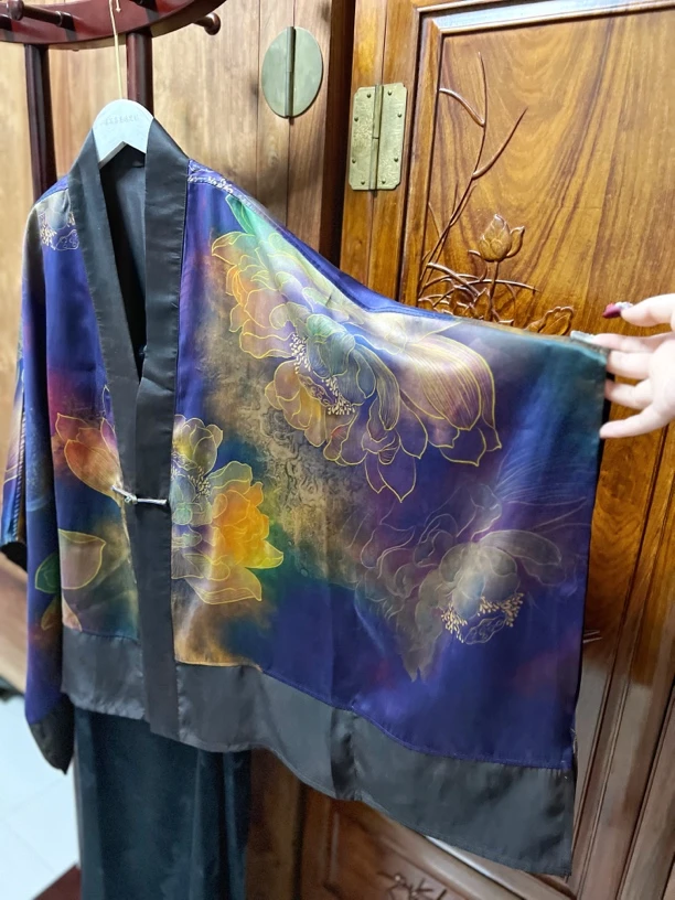 新中式茶禅服桑蚕丝