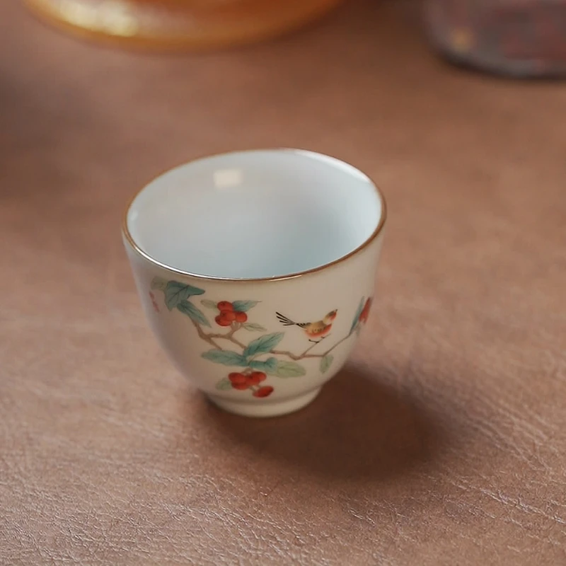 福利 新汝窑3号杯枇杷