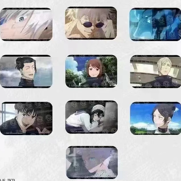 【盲盒】 漫库-《咒术回战》怀玉篇 方形徽章