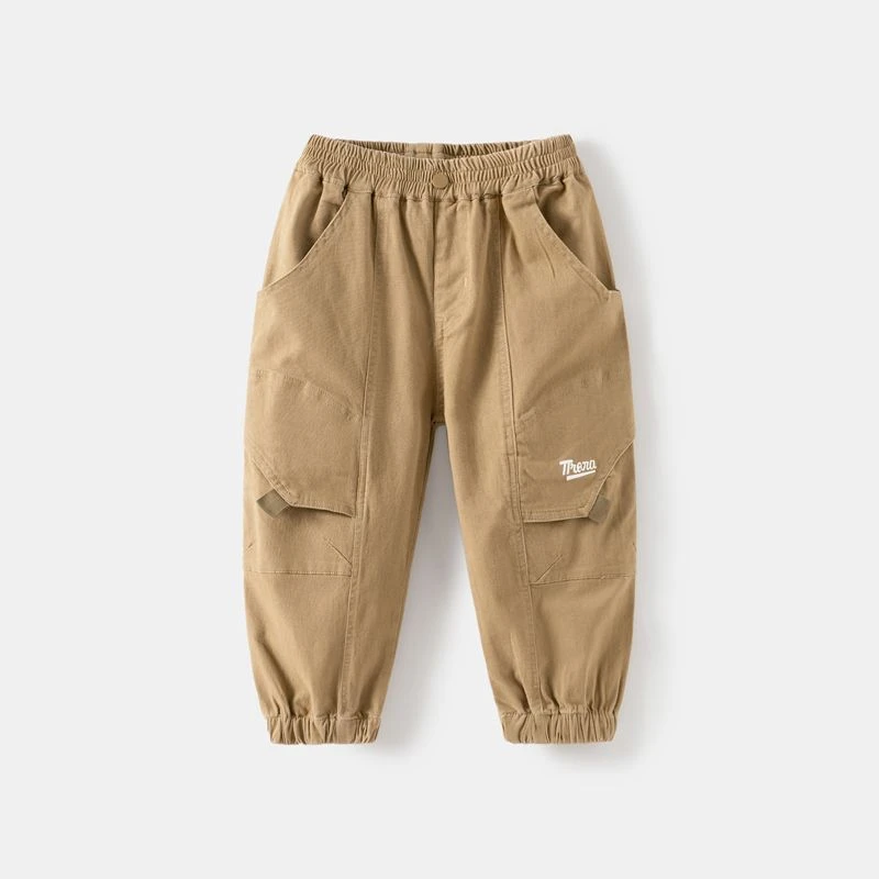 外贸童装男童帅气休闲裤单裤秋装 青少年中大童儿童裤子男童长裤