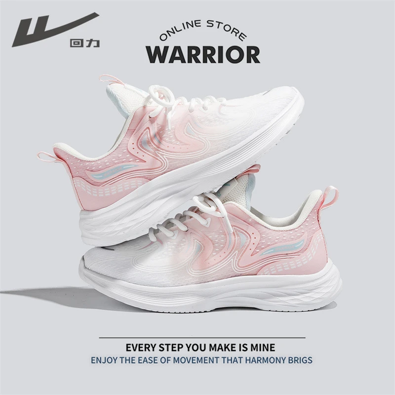 Warrior/回力2024新款网面运动鞋透气时尚百搭潮流跑步轻便女鞋