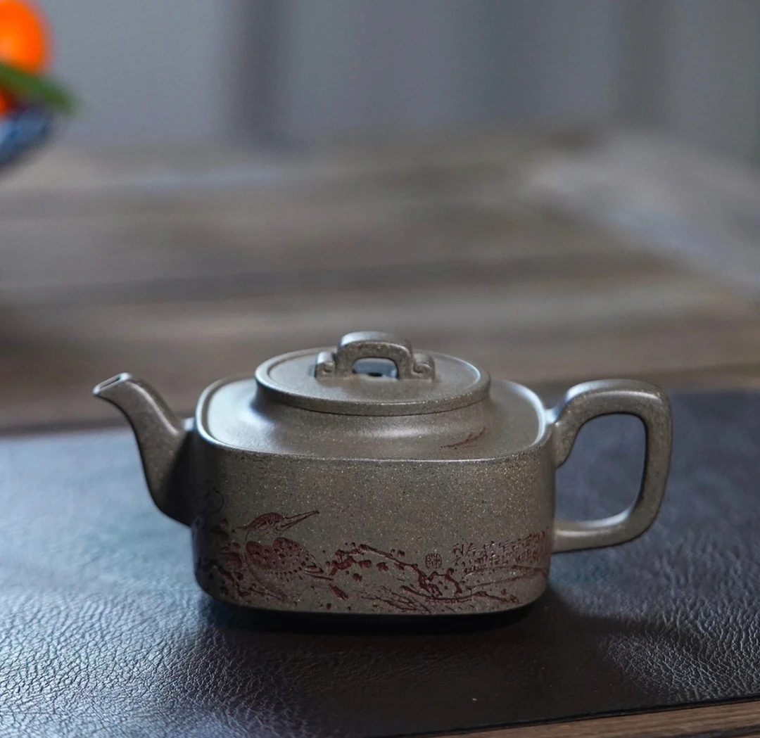 【四方均玉】<郝发龙>实力派陶手·全手工·蟹壳青