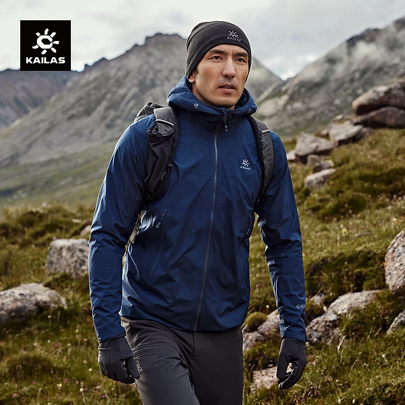 【达人专属】凯乐石雷鸟软壳衣保暖防风透气连帽外套男款KG2346102