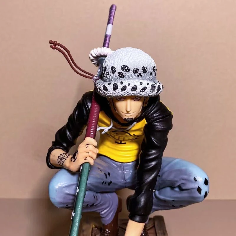 现货 海贼POP系列 系列第一款 特拉法尔加 罗 蹲姿手办 桌面摆件