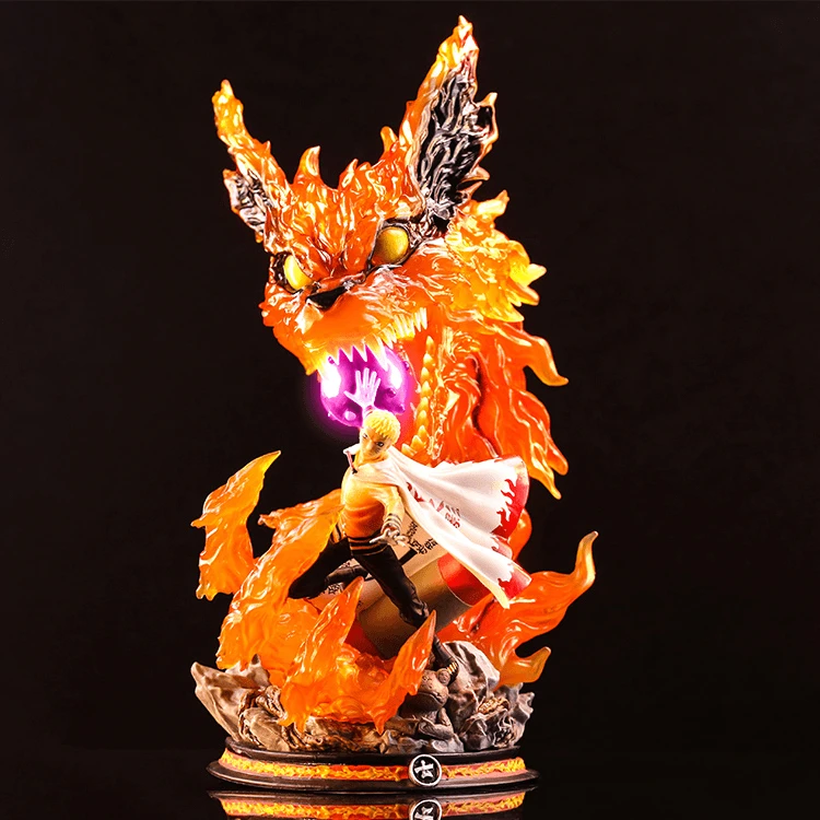 火影忍者七发代火影鸣人GK手办CS模型桌面摆件可发光雕像