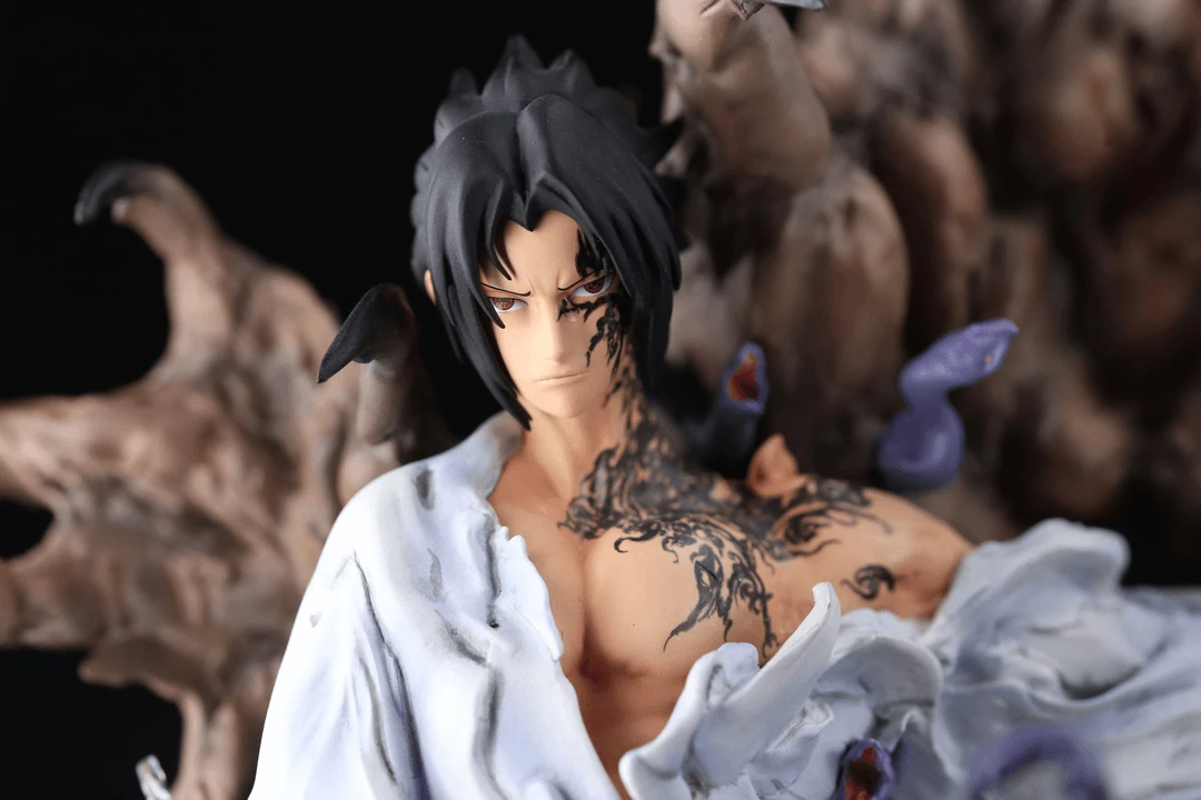 火影忍者手办 GK铁幕共鸣佐助 千鸟模型雕像摆件