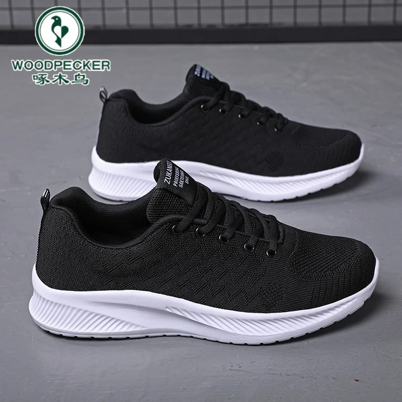 啄木鸟官方正版夏季男鞋2026年新款运动休闲网面网鞋男款男士潮鞋