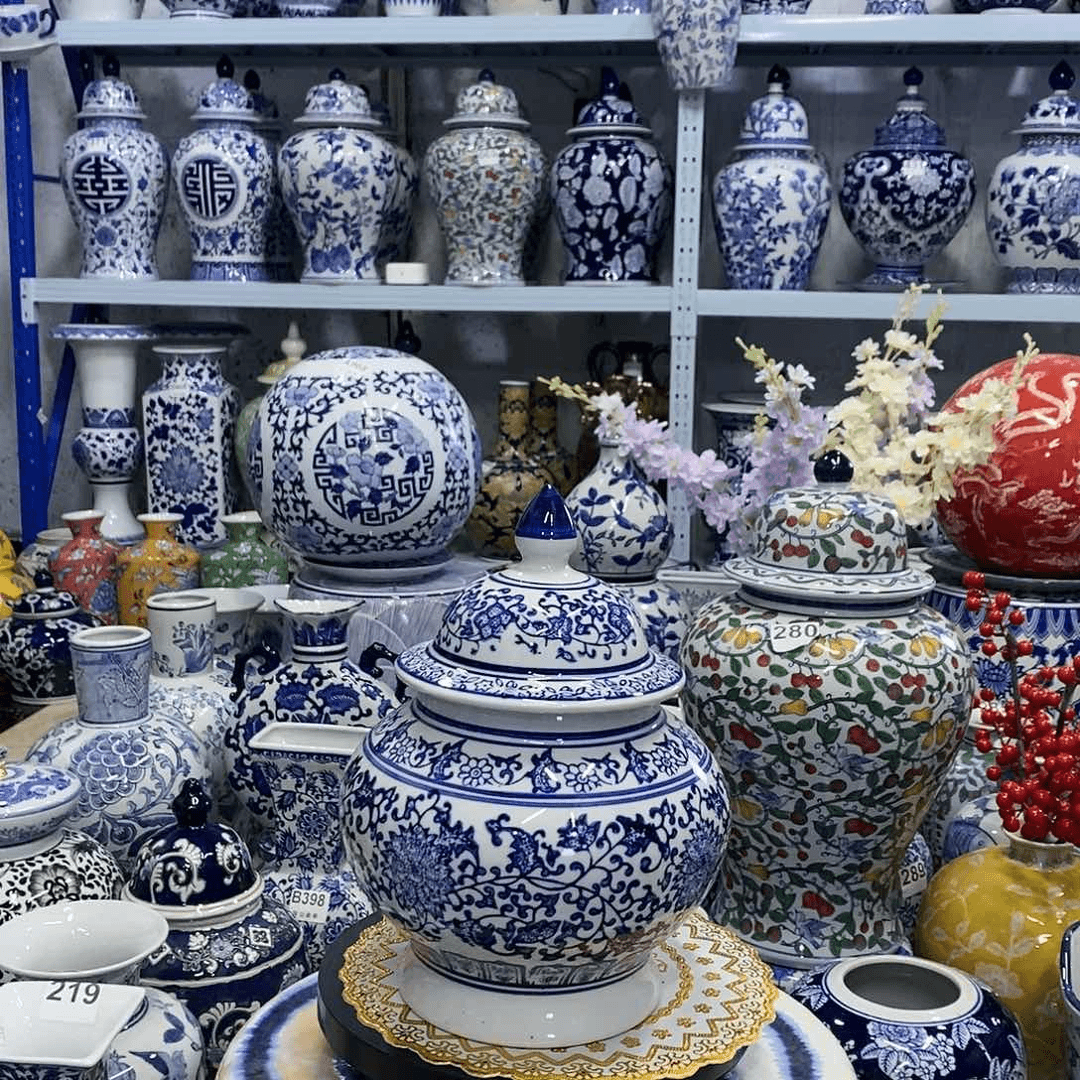 【闪购商品】摆件小号将军罐陶瓷摆件瓷器……………………