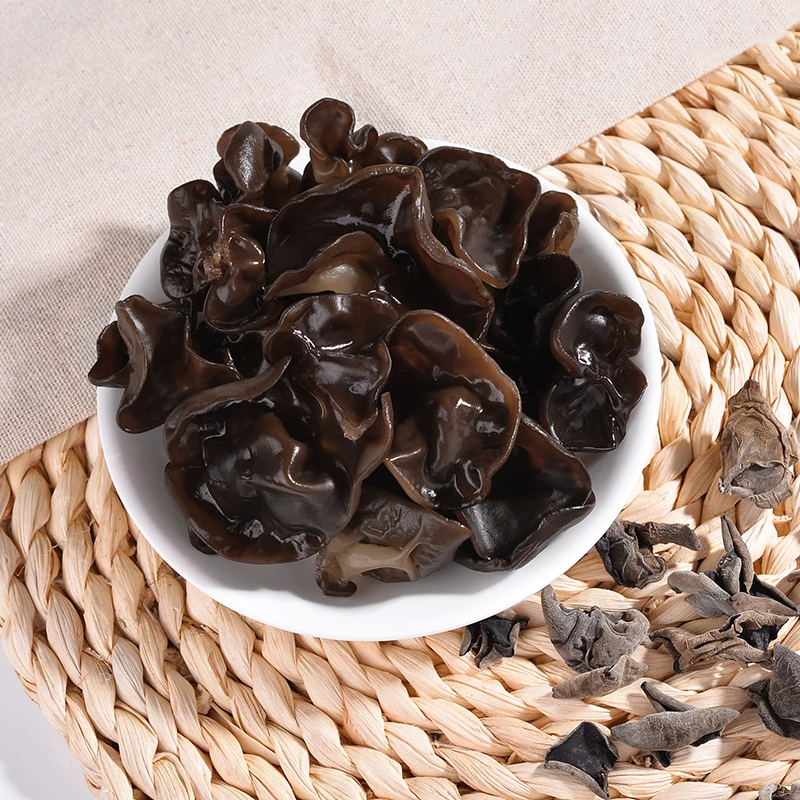 今年的新木耳 3号黑木耳 泡发率8-10倍 种植木耳