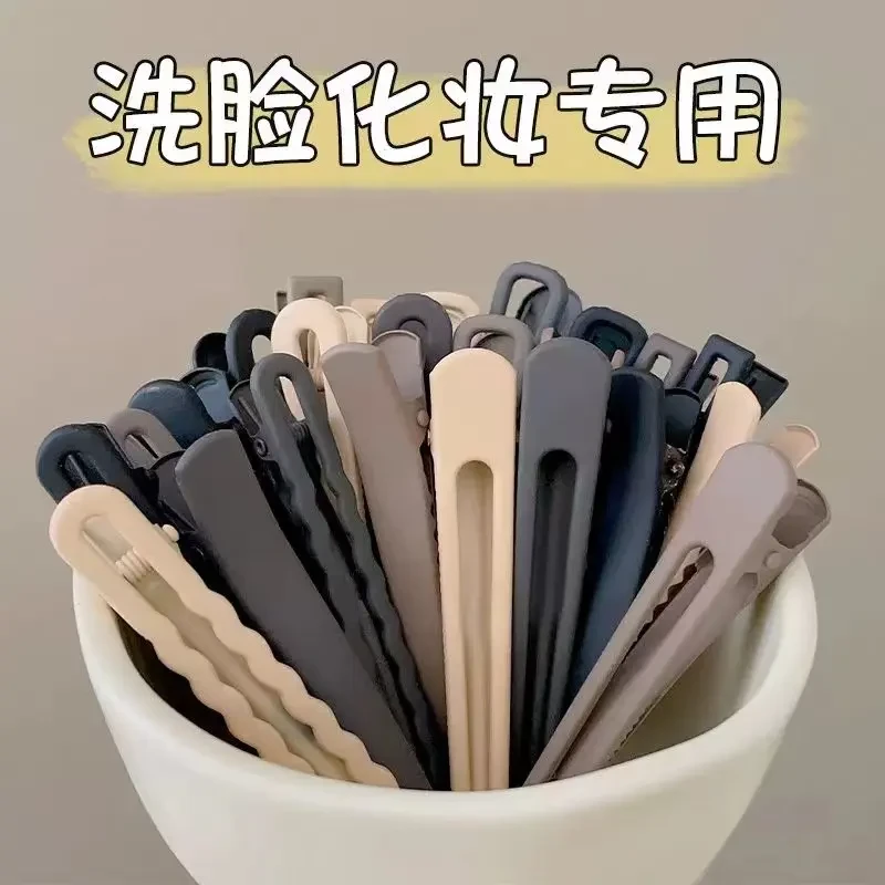 无痕鸭嘴夹大号刘海夹前额发夹侧边碎发一字后脑勺女夏季发饰发卡